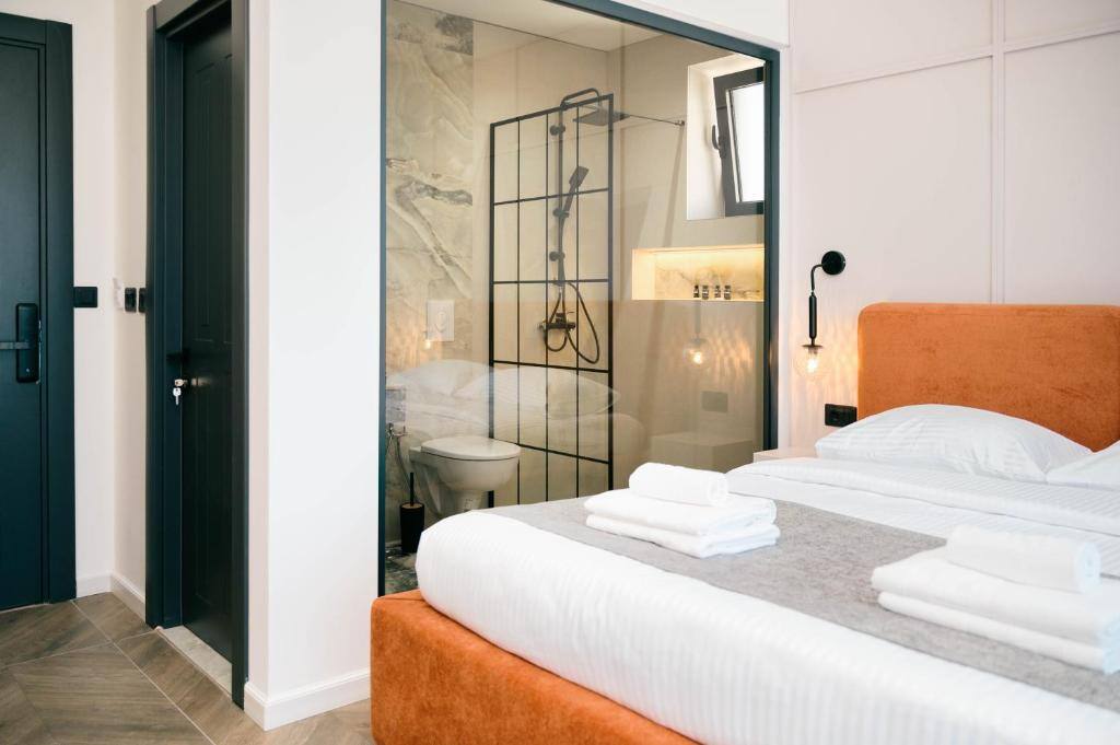 Deluxe Double Room with Balcony at Boutique Hotel Zara in Ulcinj